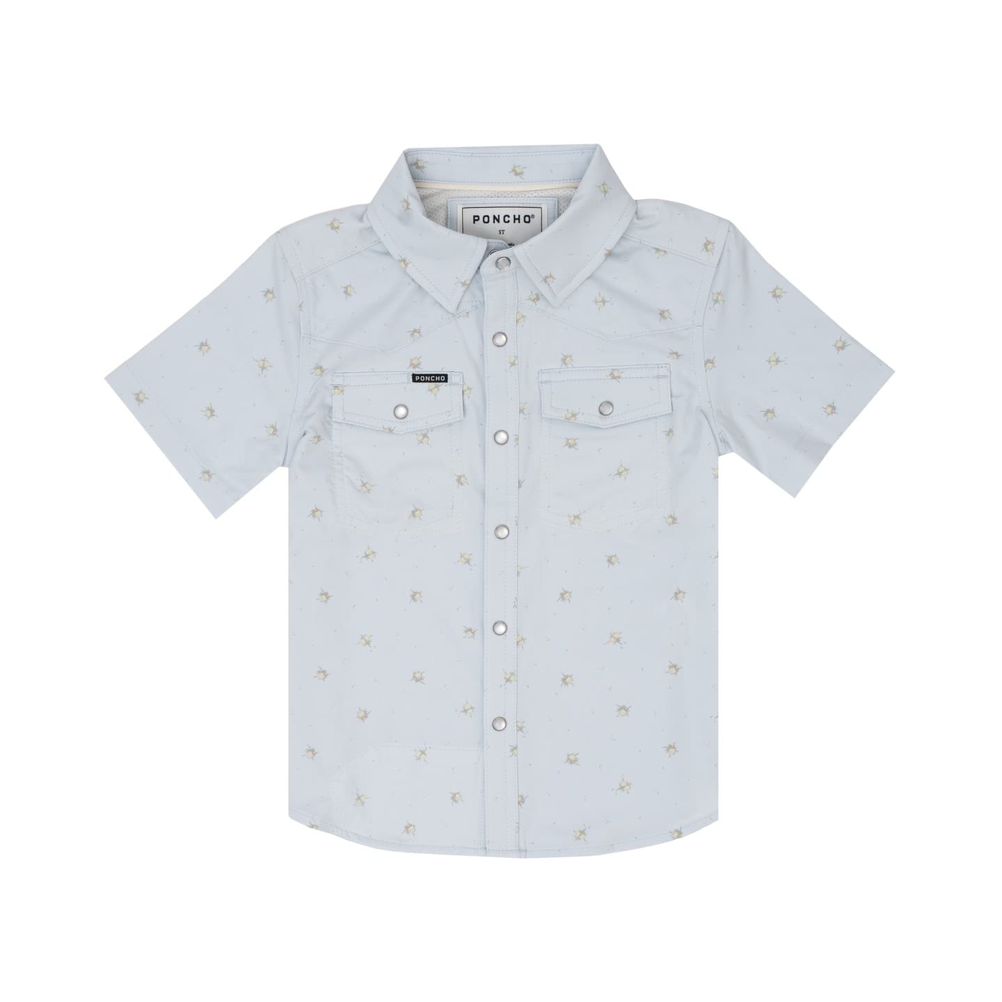Light Blue Rose Print